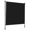 vidaXL Store Roulant Ext&eacute;rieur Noir 150 x 270 cm