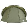 vidaXL Tente de pêche 5 personnes vert olive imperméable