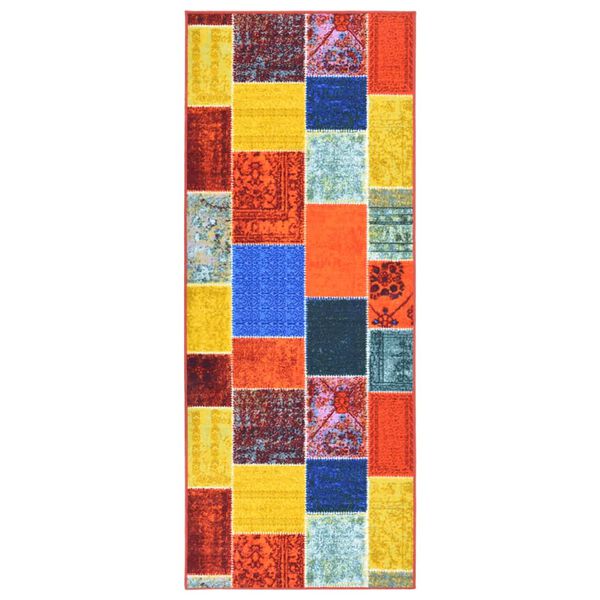 vidaXL Tapis de couloir Multicolore 80x200 cm