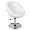 vidaXL Tabouret de bar Blanc Similicuir