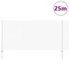 vidaXL Cl&ocirc;ture avec poteau Argent&eacute; 1,2 x 25 m Acier