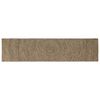 vidaXL Tapis de zone Naturel et noir 60 x 300 cm Jute