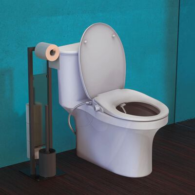EISL Siège de toilette à fermeture douce et fixation de pulvérisateur