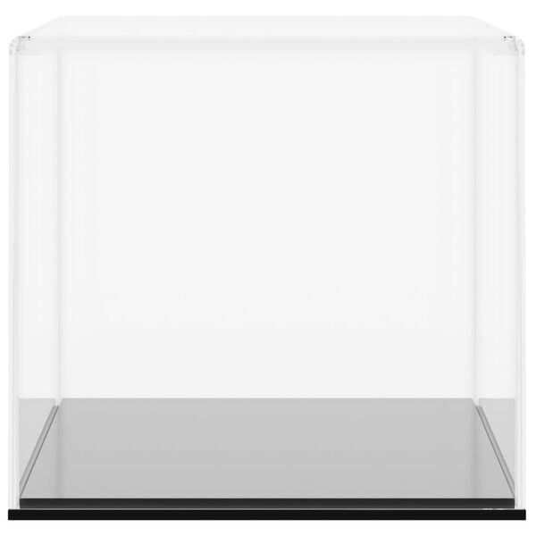 vidaXL Bo&icirc;te d'affichage transparente 30x15x14 cm acrylique