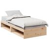 vidaXL Lit de jour sans matelas 80x200 cm bois de pin massif