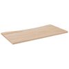 vidaXL Dessus de bureau 110x60x2,5 cm bois massif de pin