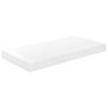 vidaXL &Eacute;tag&egrave;re murale flottante 4 pcs Blanc brillant 50x23x3,8 cm MDF