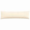 vidaXL Coussins de canapé 2 pcs Crème 145 x 40 cm