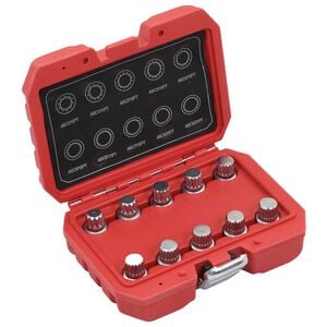 vidaXL Jeu de cl&eacute;s pour &eacute;crou de blocage de roue 10 pcs pour VW