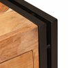 vidaXL Buffet avec tiroir Marron 66 x 33 x 70 cm Bois d'Acacia Massif