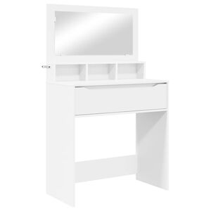 vidaXL Tables de maquillage pour chambre Blanc 80 x 39,6 x 135 cm