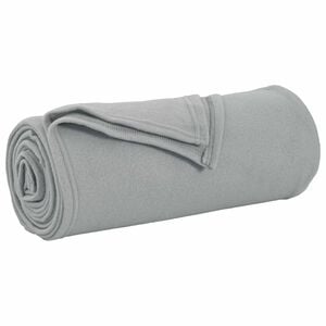 vidaXL Jet&eacute; Gris 170 x 130 cm Toison