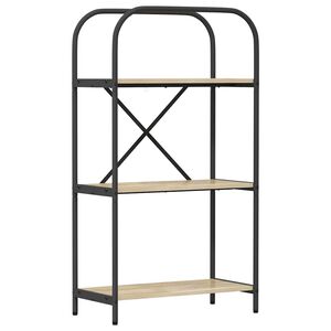 vidaXL &Eacute;tag&egrave;re 3 niveaux 60 x 30 x 109 cm Bois d'ing&eacute;nierie