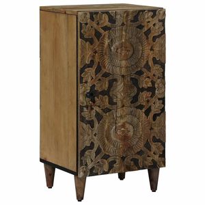 vidaXL Buffet Marron 40 x 33 x 75 cm Bois de mangue massif