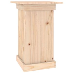 vidaXL Support &agrave; fleurs 40x40x60 cm Bois de pin solide