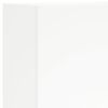 vidaXL Unit&eacute;s murales TV 5 pcs blanc bois d'ing&eacute;nierie