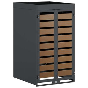 vidaXL Acier Anthracite