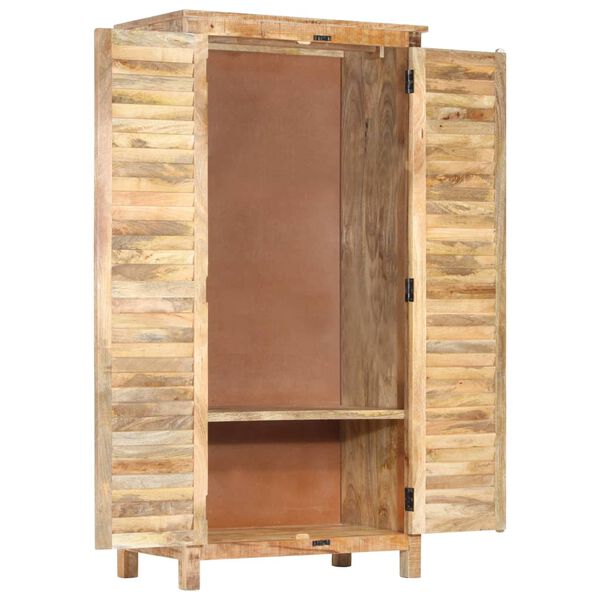 vidaXL Garde-robe 90x50x180 cm Bois de manguier solide