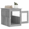 vidaXL Meuble de cage pour chiens sonoma gris 55x75x65 cm