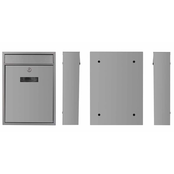 Perel Bo&icirc;te &agrave; lettres Ibiza Argent&eacute; BG40003