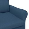 vidaXL fauteuil Bleu 76 x 94 x 102 cm tissu