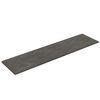 vidaXL Panneaux muraux 12 pcs Gris foncé 60x15 cm Velours 1,08 m²