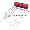 vidaXL Kit de d&eacute;bosselage sans peinture 21 pcs Acier inoxydable