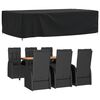 vidaXL Housses de salon de jardin 2 pcs 315x180x74cm 420D tissu oxford
