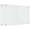 vidaXL Protection de cuisine Transparent 90 x 60 cm verre trempé