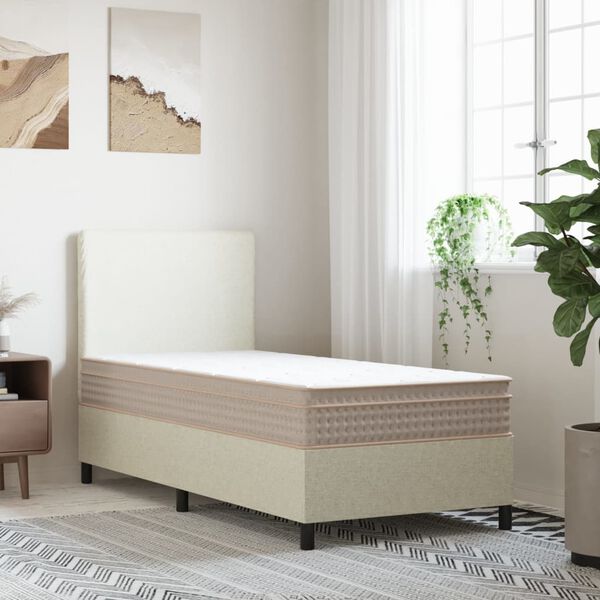 vidaXL Matelas &agrave; ressorts ensach&eacute;s moyen 80x200 cm