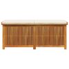 vidaXL Bo&icirc;te &agrave; coussins d'ext&eacute;rieur 150x50x60,5cm bois massif d'acacia