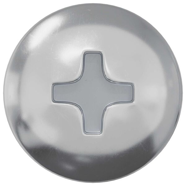 vidaXL Vis en bois 3273 pcs Argent&eacute; 9,8 x 53 mm Acier