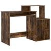 vidaXL Bureau Ch&ecirc;ne fum&eacute; Bois d'ing&eacute;nierie 120,5 x 44 x 88,5 cm