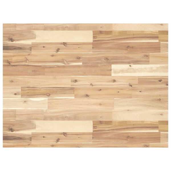 vidaXL Dessus de table rectangulaire 100x60x4 cm bois massif d'acacia