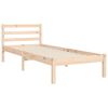 vidaXL Cadre de lit sans matelas 90x200 cm bois massif