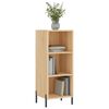vidaXL Buffet ch&ecirc;ne sonoma 34,5x32,5x90 cm bois d'ing&eacute;nierie