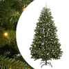 vidaXL Sapin de No&euml;l artificiel avec 300 LED Vert 300 cm PVC et m&eacute;tal