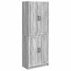 vidaXL Ensemble de Meubles 2 pc Bois d'ing&eacute;nierie