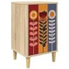 vidaXL Table de chevet ESSEN Ch&ecirc;ne Sonoma 36 x 33 x 60 cm