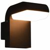 vidaXL Applique murale LED d'ext&eacute;rieur 9 W Noir Ovale