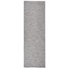 vidaXL Tapis &agrave; tissage plat d'ext&eacute;rieur 80x250 cm Marron et bleu