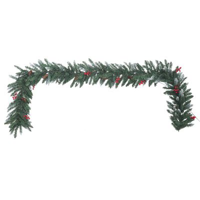 vidaXL Ensemble de décoration de porte de Noël 4 pcs PVC