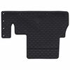 vidaXL Tapis de voiture 4 pcs Noir Caoutchouc
