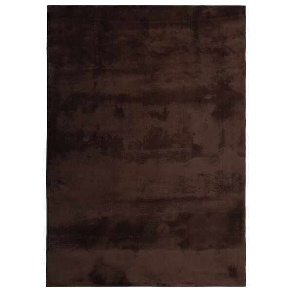 vidaXL Tapis doux &agrave; poils moyens et lavable HUARTE Marron 200 x 280 cm