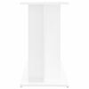 vidaXL Support pour aquarium blanc 80x35x60 cm bois d'ingénierie