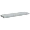vidaXL &Eacute;tag&egrave;res murales flottantes 2 pcs gris b&eacute;ton 80x23,5x3,8 cm MDF