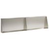 vidaXL Mur de sout&egrave;nement 2 pc 80 x 12 x 40 cm Acier inoxydable