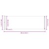 vidaXL Auvent lat&eacute;ral r&eacute;tractable de patio 200x600 cm Gris