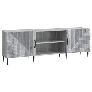 vidaXL Meuble TV Sonoma gris 150 x 31 x 50 cm Bois d'ing&eacute;nierie