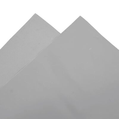 vidaXL Bâche gris 2,5x3,5 m 650 g/m²